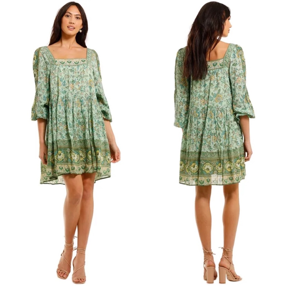 BNWT Spell Designs Folk Song Tunic in Sage